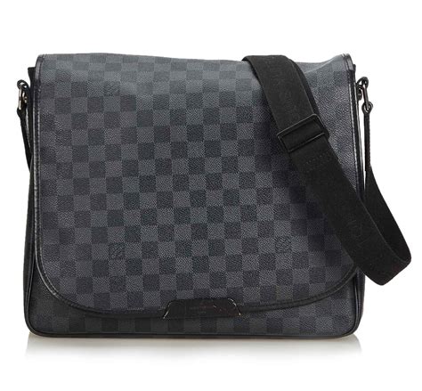 lv daniel mm grey small|LOUIS VUITTON Damier Graphite Daniel MM .